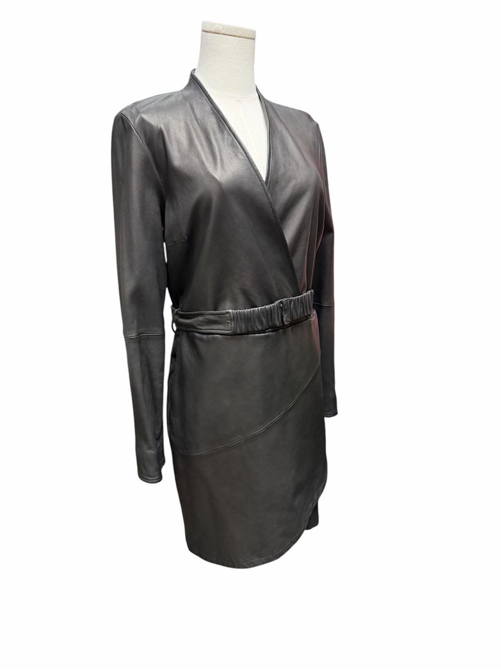 A_15 AS BY DF La Nuit Leather Dress - Picture 5 of 7